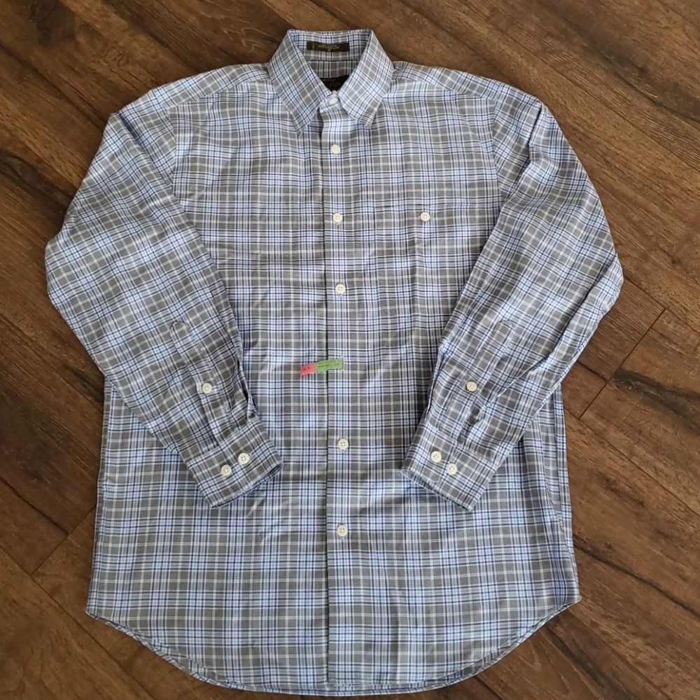 Orvis Signature plaid button down ,Medium